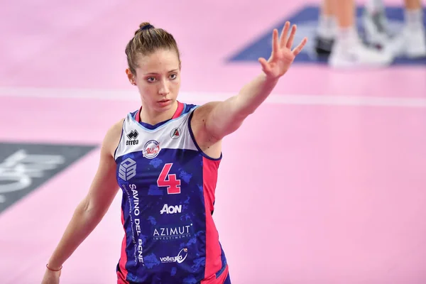 Ofelia Malinov Savino Bene Scandicci Durante Temporada 2019 Del Voleibol — Foto de Stock