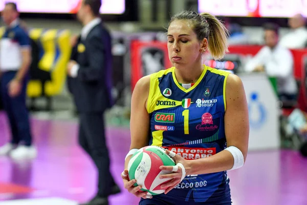 Indre Sorokaite Conegliano Durante Serie Italiana Temporada 2019 Voleibol Serie — Foto de Stock