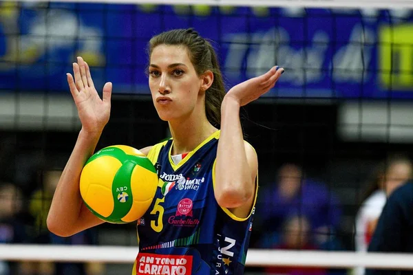 Robin Kruijf Konegliano Talyan Serie Kadınlar Voleybol Sezonu 2019 Talyan — Stok fotoğraf