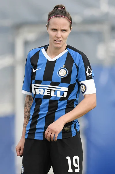 Lisa Alborghetti Inter Durante Temporada 2019 Del Inter Femenino Fútbol — Foto de Stock