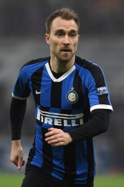 Christian Eriksen (inter) FC Internazionale İtalya Futbol Serisi 2019 / 20 sezonu, İtalya Serie A futbol maçı Milano 'da, 01 Ocak 2020 - LM / Matteo Papini