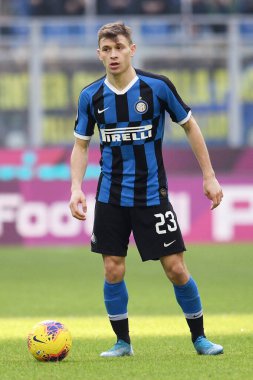 Nicolo Barella (inter) FC Internazionale Italya futbol sezonu 2019 / 20, İtalya Serie A futbol maçı Milano 'da, Ocak 01 2020 - LM / Matteo Papini