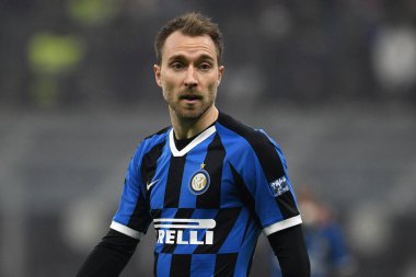 Christian Eriksen (inter) FC Internazionale İtalya Futbol Serisi 2019 / 20 sezonu, İtalya Serie A futbol maçı Milano 'da, 01 Ocak 2020 - LM / Matteo Papini