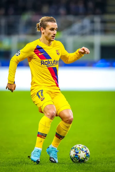Antoine Griezmann Barcelona Sezóně Ligy Mistrů 2019 Foto Kredit Fabrizio — Stock fotografie