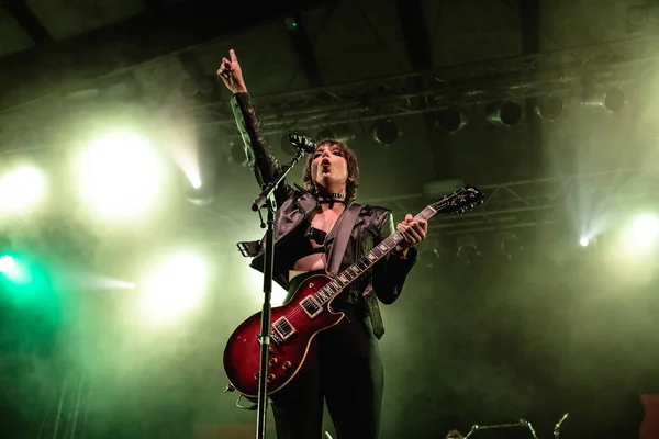 Halestorm Halestorm Vicious Tour Concierto Musical Bolonia Junio 2019 Cesare — Foto de Stock