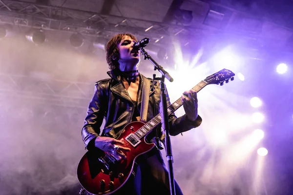 Halestorm Halestorm Vicious Tour Concierto Musical Bolonia Junio 2019 Cesare — Foto de Stock