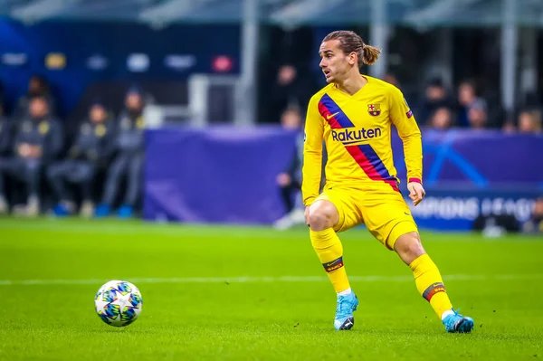 Antoine Griezmann Del Barcelona Durante Temporada 2019 Champions League Crédito — Foto de Stock