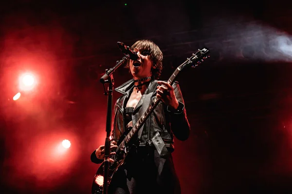 Halestorm Halestorm Vicious Tour Concierto Musical Bolonia Junio 2019 Cesare — Foto de Stock