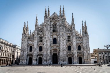 Coronavirus Acil Servisi sırasında Milan kasabası sırasında duomo, 19 Nisan 2020 - LM / Daniele Cifala