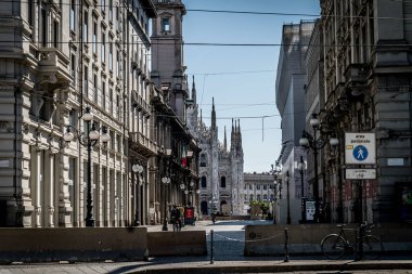 Coronavirus Acil Servisi sırasında Milano kasabası, 19 Nisan 2020 - LM / Daniele Cifala