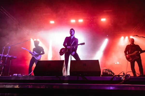 Miles Kane Coup Grace Tour Music Concert Nonantola Modena 2019年5月18日 — ストック写真