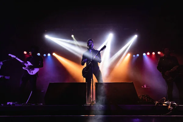 Miles Kane Tijdens Miles Kane Coup Grace Tour Muziekconcert Nonantola — Stockfoto