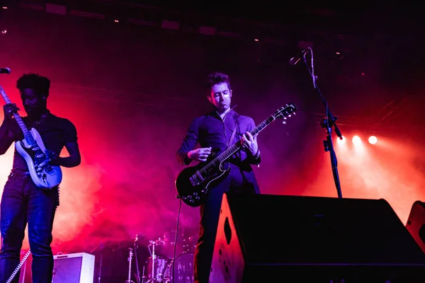 Miles Kane Coup Grace Tour Music Concert Nonantola Modena 2019年5月18日 — ストック写真