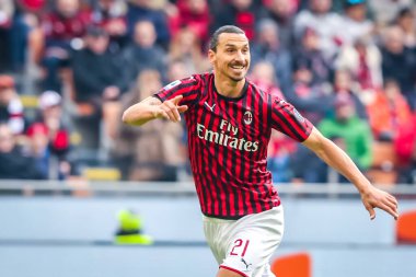 Ac Milan 'dan Zlatan Ibrahimoviç İtalya futbol takımı Serie A sezonu 2019 / 20 Ac Milan - Fotoğraf: Fabrizio Carabelli / Lm
