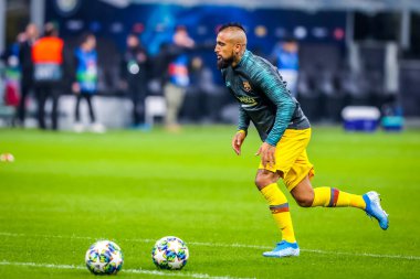 2019 / 20 Şampiyonlar Ligi sezonunda FC Barcelona 'dan Arturo Vidal - Fotoğraf: Fabrizio Carabelli / LM