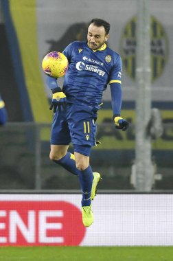 Giampaolo pazzini (verona) İtalyan Serie A Futbol sezonu 2019 / 20, İtalya Serie A futbol maçı, Ocak 01 2020 - LM / Alessio Tarpini