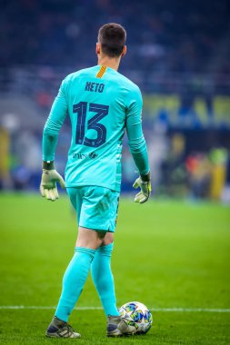 2019 / 20 Şampiyonlar Ligi sezonunda FC Barcelona 'dan Neto - Fotoğraf: Fabrizio Carabelli / LM