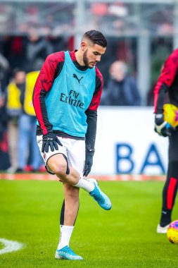 Ac Milan 'dan Theo Hernandez İtalyan futbolu sezonu 2019 / 20 Ac Milan - Fotoğraf: Fabrizio Carabelli / Lm