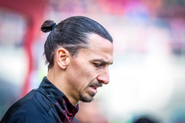 Ac Milan 'dan Zlatan Ibrahimoviç İtalya futbol takımı Serie A sezonu 2019 / 20 Ac Milan - Fotoğraf: Fabrizio Carabelli / Lm