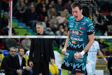 Fabio ricci (2) Sir Security conad perugia İtalyan Voleybol Superlega Serie A Sezon 2019 / 20, İtalyan Serie A Men SuperLeague Championship, Verona, Ocak 01 2020 - LM / Roberto Tommasini