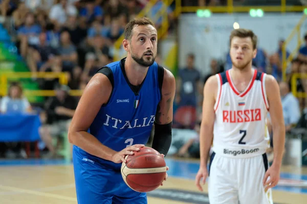 Marco Belinelli Durante Selección Baloncesto Italia Selección Baloncesto Italia Verona — Foto de Stock