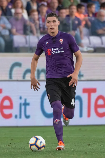 Nikola Milenkovic Fiorentina Durante Temporada Fútbol Italiano Serie Acf Fiorentina — Foto de Stock
