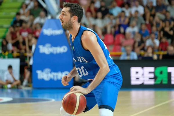 Amedeo Valle Durante Selección Baloncesto Italia Selección Baloncesto Italia Verona — Foto de Stock