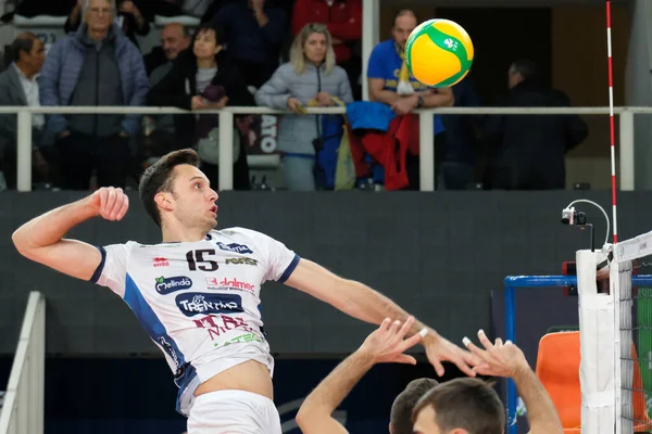 Lorenzo Codarin Itas Trentino Italian Volleyball Superlega Serie Season 2019 — Stock Photo, Image