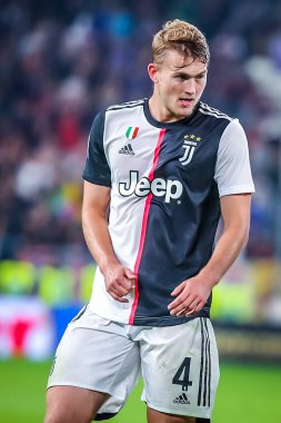 Juventus 'lu Matthijs de Ligt İtalyan futbolu sezonu 2019 / 20 Juventus Fc - Fotoğraf: Fabrizio Carabelli / Lm