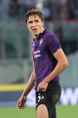 Federico chiesa (fiorentina) İtalya 'nın Floransa kentinde ACF Fiorentina sezonunda, 01 Ocak 2020 - LM / Lisa Guglielmi