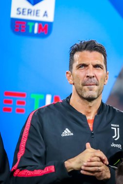 Juventus 'lu Gianluigi Buffon İtalyan futbolu sezonu 2019 / 20 Juventus Fc - Fotoğraf: Fabrizio Carabelli / Lm