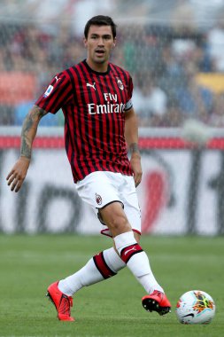 Alessio Romagnoli (Milan) İtalya futbolu sezonu 2019 / 20 - Fotoğraf: Gabriele Menis / LM