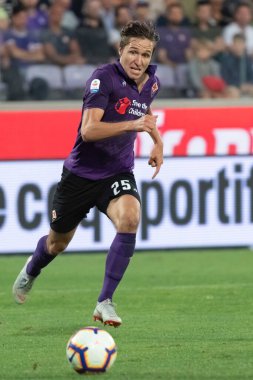 Federico chiesa (fiorentina) İtalya 'nın Floransa kentinde ACF Fiorentina sezonunda, 01 Ocak 2020 - LM / Lisa Guglielmi