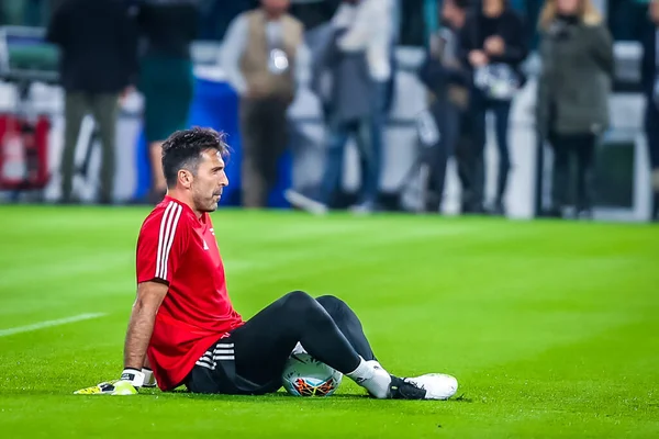 Juventus 'lu Gianluigi Buffon İtalyan futbolu sezonu 2019 / 20 Juventus Fc - Fotoğraf: Fabrizio Carabelli / Lm