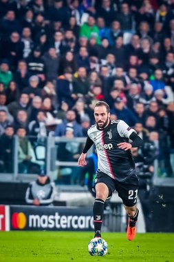 Juventus 'lu Gonzalo Higuain İtalyan futbolu sezonu 2019 / 20 Juventus Fc - Fotoğraf: Fabrizio Carabelli / Lm