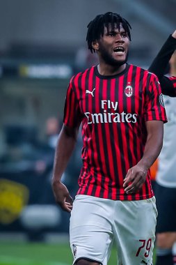 Ac Milan 'dan Franck Kessie İtalyan futbolu sezonu 2019 / 20 Ac Milan - Fotoğraf: Fabrizio Carabelli / Lm