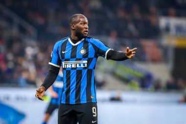 FC Internazionale takımından Romelu Lukaku İtalyan futbolu sezonu 2019 / 20 FC Internazionale - Fotoğraf: Fabrizio Carabelli / LM