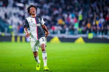 Juventus 'lu Juan Cuadrado İtalyan futbolu sezonu 2019 / 20 Juventus Fc - Fotoğraf: Fabrizio Carabelli / Lm