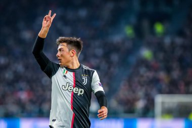Juventus 'lu Paulo Dybala İtalya futbol takımı Serie A sezonu 2019 / 20 Juventus Fc - Fotoğraf: Fabrizio Carabelli / Lm