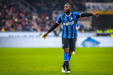 FC Internazionale takımından Romelu Lukaku İtalyan futbolu sezonu 2019 / 20 FC Internazionale - Fotoğraf: Fabrizio Carabelli / LM