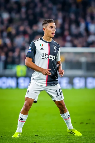 Paulo Dybala Juventus Během Italského Fotbalu Serie Sezóna 2019 Juventus — Stock fotografie