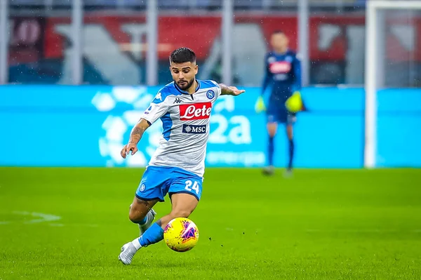 Lorenzo Insigne Ssc Napoli Italian Football Serie Season 2019 Ssc — стокове фото