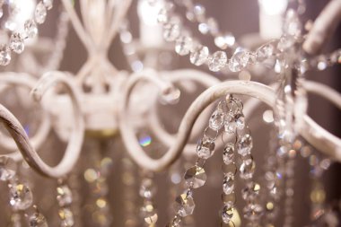 Kristal avize yakın kadar seçici odak