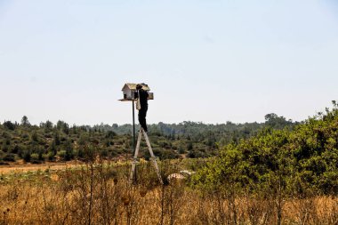 alanında çalışan adam