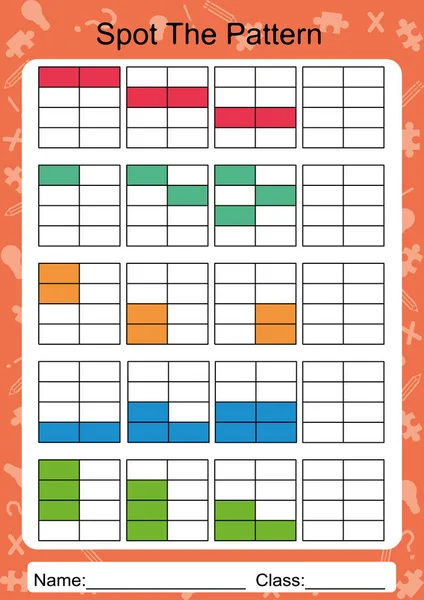 Sonraki desen, çocuklar için çalışma tamamlamak