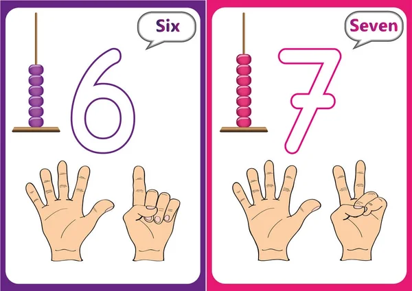 öğrenme numaraları 0-10, birden parlamak oyun kağıdı, eğitim okul öncesi etkinlikleri