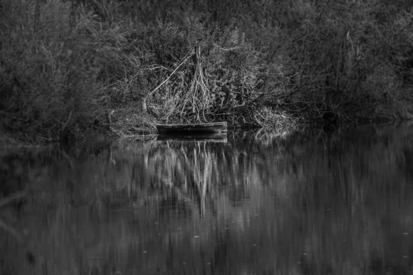 Der Russischen Föderation Der Fluss Khoper Landschaften Mit Booten — Stockfoto