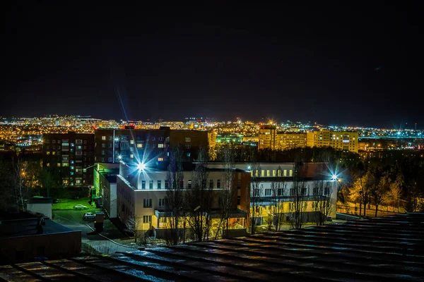 Federação Russa Cidade Noturna Penza — Fotografia de Stock