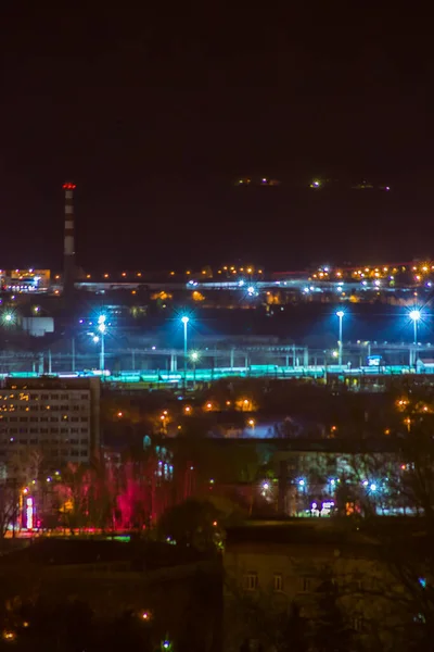 Ryska Federationen Natten Staden Penza — Stockfoto