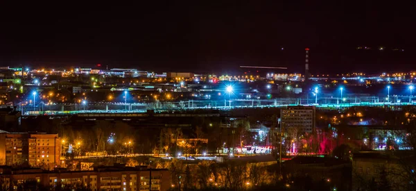 Federação Russa Cidade Noturna Penza — Fotografia de Stock